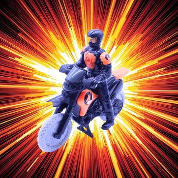 Action Man Motorrad Figur 1991 | McDonald's Happy Meal | hoppla-stuff.de